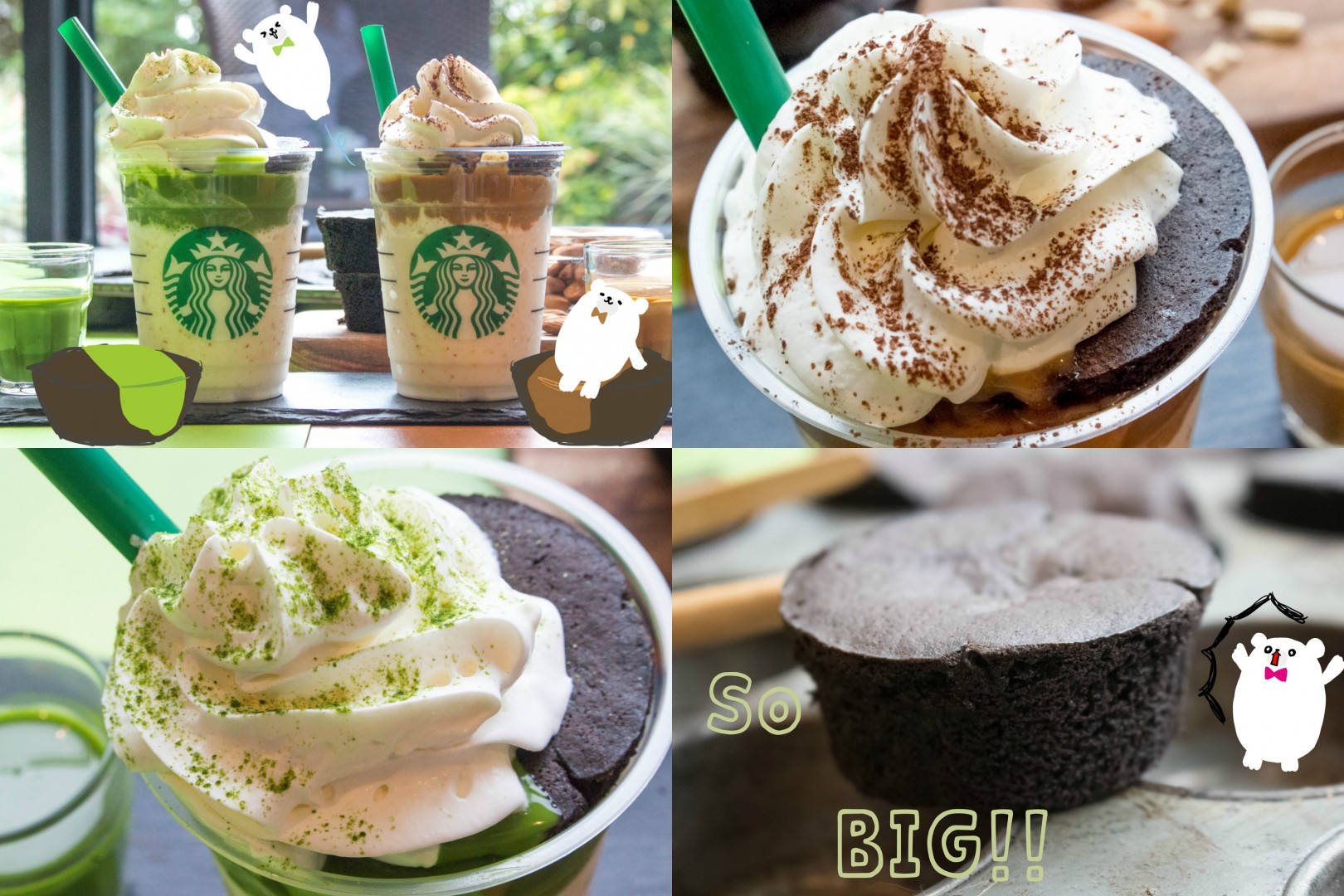 スタバ新作の チョコレート ケーキ トップ フラペチーノ With 抹茶ショット が超ゴージャス もぐナビニュース もぐナビ