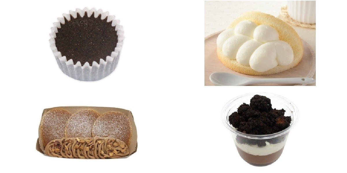 ふわしゅわシフォンケーキサンド ショコラテリーヌ いちごのショートケーキ