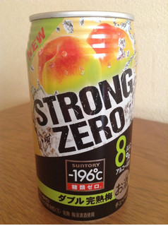 高評価 柑橘系に飽きたらこれを サントリー チューハイ 196 ストロングゼロ ダブル完熟梅 のクチコミ 評価 レビュアーさん もぐナビ