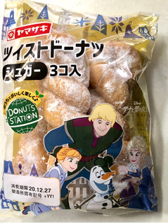 「ヤマザキ ドーナツステーション ツイストドーナツ シュガー 袋3個」のクチコミ画像 by SANAさん