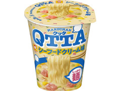 マルちゃん QTTA 裏 シーフードクリーム味