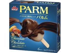 森永 PARM チョコレート＆チョコレート 厳選カカオ仕立て 箱55ml×6
