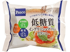 pasco 低糖質イングリッシュマフィンブラン 袋2個
