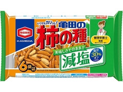 亀田製菓 減塩 亀田の柿の種 袋6包