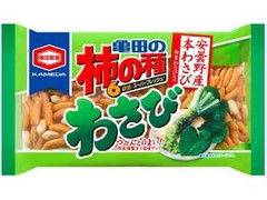亀田製菓 亀田の柿の種 わさび 6袋詰 袋192g
