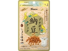 カンロ プチポリ納豆スナック しょうゆ味
