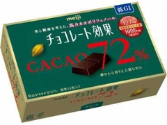 明治 チョコレート効果 カカオ72％ 箱75g