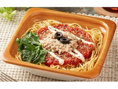 中評価 ファミリーマート ツナとほうれん草のトマトパスタのクチコミ 評価 値段 価格情報 もぐナビ