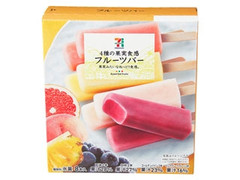 高評価 セブンプレミアム 4種の果実食感フルーツバー 箱40ml 8のクチコミ 評価 商品情報 もぐナビ