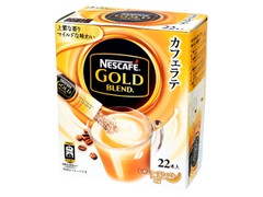 ゴールドB スティックコーヒー カフェラテ 箱7.9g×22
