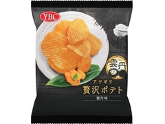 YBC アツギリ贅沢ポテト 雲丹味 商品写真