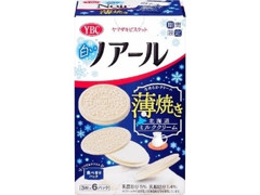 YBC 白いノアール薄焼き 北海道ミルククリーム 箱18枚