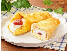 ローソン Uchi Cafe’ 苺とベイクドチーズのクレープ