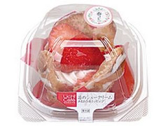 中評価 ローソン uchi cafe sweets 苺のシュークリーム あまおう苺トッピングのクチコミ 評価 カロリー 値段 価格情報 もぐナビ