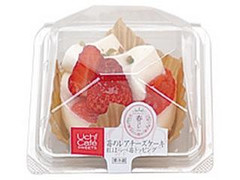 中評価 ローソン ｕｃｈｉ ｃａｆｅ ｓｗｅｅｔｓ 苺のレアチーズケーキ 紅ほっぺ苺トッピングのクチコミ 評価 カロリー 値段 価格情報 もぐナビ