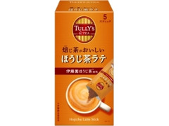 伊藤園 TULLY’S＆TEA 焙じ茶がおいしいほうじ茶ラテ 18g×5本