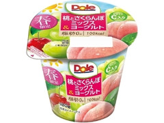 Dole 桃とさくらんぼミックス＆ヨーグルト カップ180g