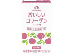 森永製菓 おいしいコラーゲンドリンク ピーチ味 パック125ml