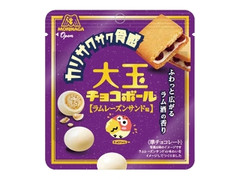 森永製菓 大玉チョコボール ラムレーズンサンド味