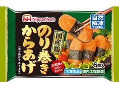 ニッポンハム 国産鶏のり巻きからあげのクチコミ 評価 カロリー情報 もぐナビ