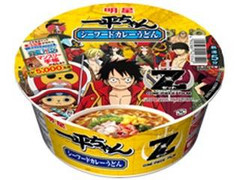 明星食品 一平ちゃん ワンピース シーフードカレーうどんのクチコミ 評価 カロリー情報 もぐナビ