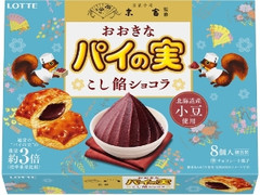 ロッテ 菓子司末富監修 おおきなパイの実 こし餡ショコラ