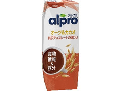 ALPRO 食物繊維＆鉄分 オーツ＆カカオ 贅沢チョコレートの味わい パック250ml