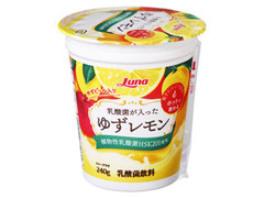 日本ルナ 乳酸菌が入ったゆずレモン カップ240g
