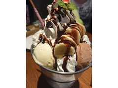 中評価 前川珈琲 バケツパフェ チョコバナナのクチコミ 評価 商品情報 もぐナビ