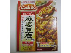CookDo 四川式麻婆豆腐用 中辛 箱110g