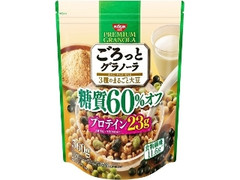 中評価】日清シスコ ごろっとグラノーラ 糖質50％オフ きなこ仕立ての充実大豆 袋400G(製造終了)のクチコミ・評価・値段・価格情報【もぐナビ】