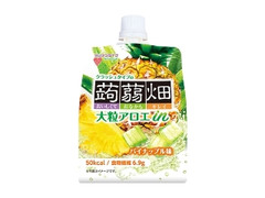 マンナンライフ クラッシュタイプの蒟蒻畑 大粒アロエin パイナップル味 チアp150gのクチコミ 評価 商品情報 もぐナビ