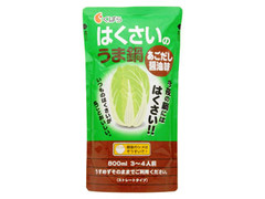 くばら はくさいのうま鍋 あごだし醤油味 ストレートタイプ 3ー4人前 袋800ml 製造終了 のクチコミ 評価 値段 価格情報 もぐナビ