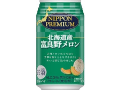 合同酒精 NIPPON PREMIUM 北海道産富良野メロン 缶350ml