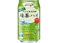 合同酒精 NIPPON PREMIUM 静岡県産かぶせ茶使用 緑茶ハイ 缶350ml