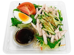 セブン-イレブン 柚子ポン酢で食べる蒸し鶏サラダ 商品写真