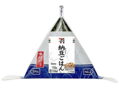 セブン イレブン 味付海苔おにぎり 納豆ごはんのクチコミ 評価 カロリー 値段 価格情報 もぐナビ セブン イレブン 味付海苔おにぎり 納豆ごはんのクチコミ 評価 カロリー 値段 価格情報 もぐナビ