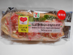 中評価 セブン イレブン たんぱく質が摂れるカニカマ チキンサラダのクチコミ 評価 商品情報 もぐナビ