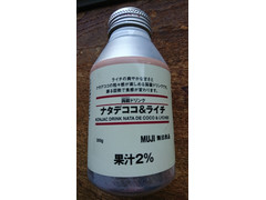 高評価 無印良品 蒟蒻ドリンク ナタデココ ライチ 缶300g 製造終了 のクチコミ 評価 商品情報 もぐナビ