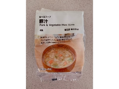 無印良品 食べるスープ 豚汁 袋11.1g×4