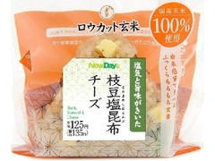 ニューデイズ 枝豆塩昆布チーズ ロウカット玄米使用のクチコミ 評価 値段 価格情報 もぐナビ