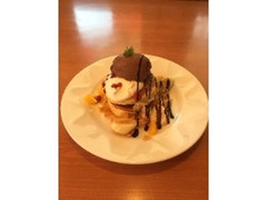 高評価 デニーズ バースデーパンケーキ チョコバナナの感想 クチコミ 商品情報 もぐナビ