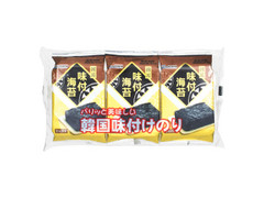 金原海苔店 韓国味付けのり 8切 袋8枚×3