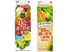 中評価 kirin 無添加野菜 48種の濃い野菜と果物 パック1lのクチコミ 評価 カロリー 値段 価格情報 もぐナビ
