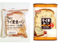 中評価 フジパン ライ麦食パン 山型 袋3枚のクチコミ 評価 商品情報 もぐナビ