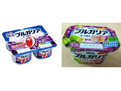 高評価 明治 ブルガリアヨーグルト脂肪0 葡萄 カップ80g 4のクチコミ 評価 カロリー情報 もぐナビ 高評価 明治 ブルガリアヨーグルト脂肪0 葡萄 カップ80g 4のクチコミ 評価 カロリー情報 もぐナビ