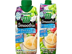 カゴメ 野菜生活100 smoothie ヨーグルトスムージー マスカット＆巨峰mix 商品写真