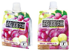 高評価 マンナンライフ クラッシュタイプの蒟蒻畑ライト ぶどう味 パック150g 製造終了 のクチコミ 評価 カロリー 値段 価格情報 もぐナビ