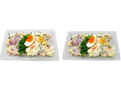 セブン-イレブン ポテトとマカロニの2種盛りサラダ 商品写真