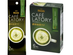 中評価 Agf ブレンディ カフェラトリー スティック 濃厚抹茶ラテ 箱12g 6のクチコミ 評価 カロリー情報 もぐナビ